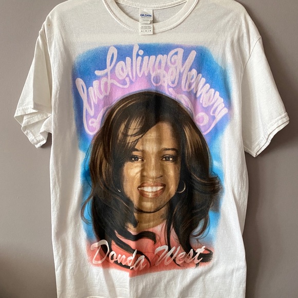 Kanye West Saint Pablo Tour Merch. Donda West, Robert Kardashian T-Shirt - Picture 3 of 6